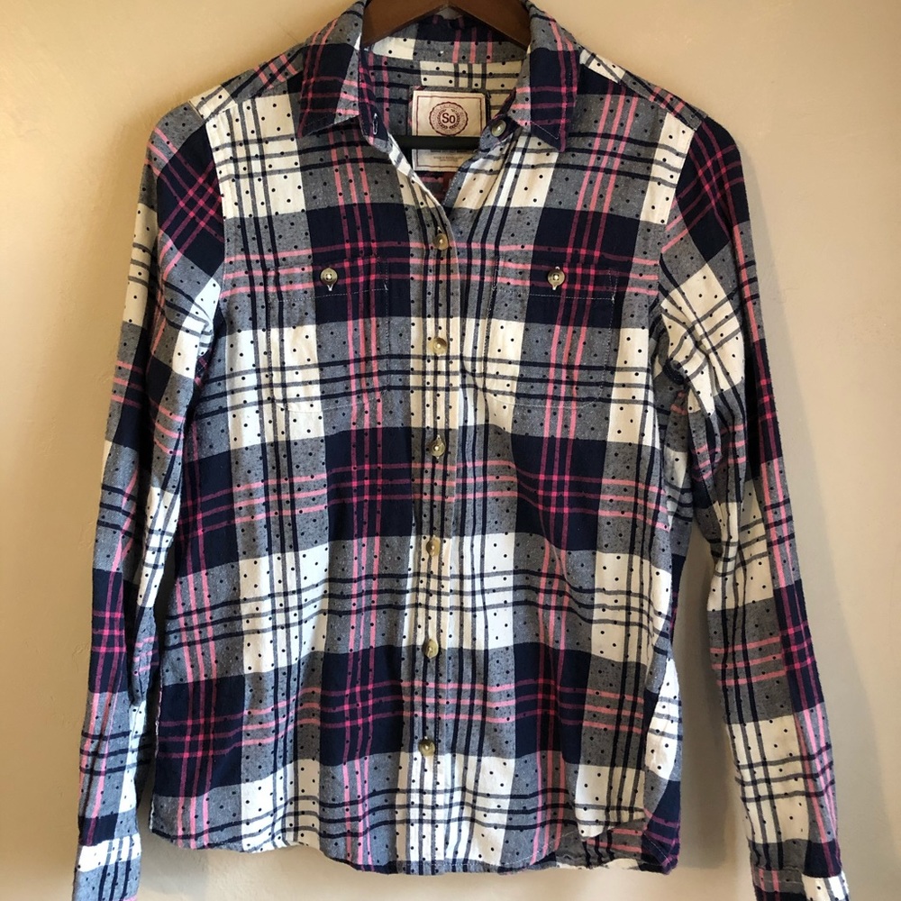 Long Sleeve Button Down Top